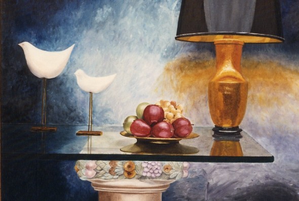 olio su tela 70x70