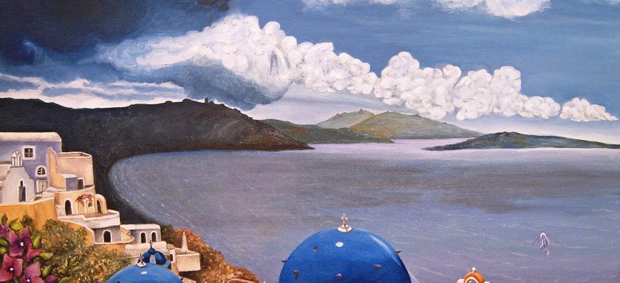 olio su tela 70x70 cm
